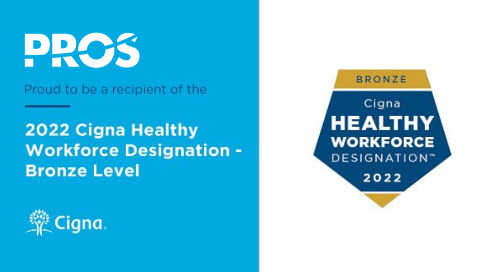PROS Recognized as a Healthy Workplace