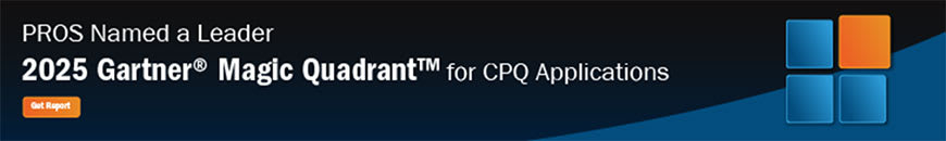 PROS Named a Leader 2025 Gartner Magic Quadrant
