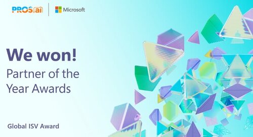 PROS Wins 2024 Microsoft Global ISV Partner of the Year Award