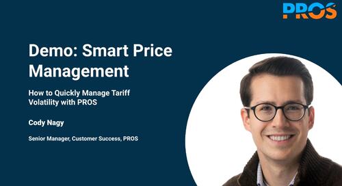 Smart POM Demo: Managing Tariffs