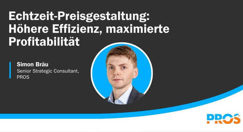 Echtzeit-Preisgestaltung: Höhere Effizienz, maximierte Profitabilität