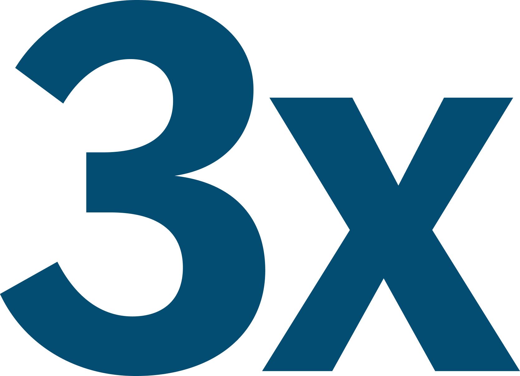 3x