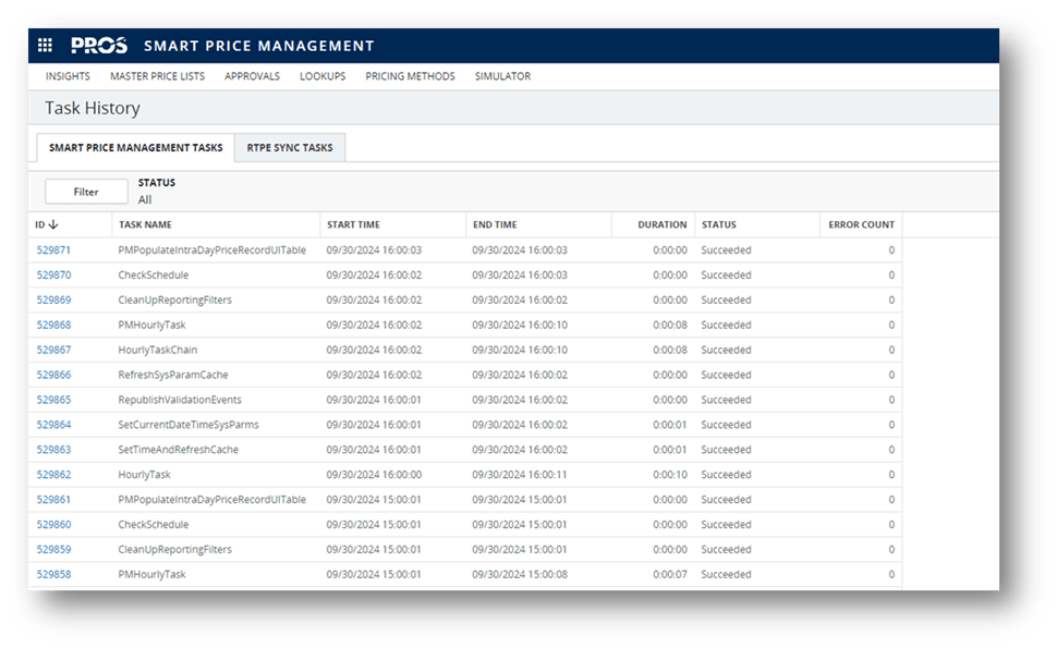 PROS Smart Price Management screenshot